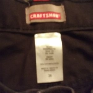 Men's Sears Craftsman cargo shorts black size 34